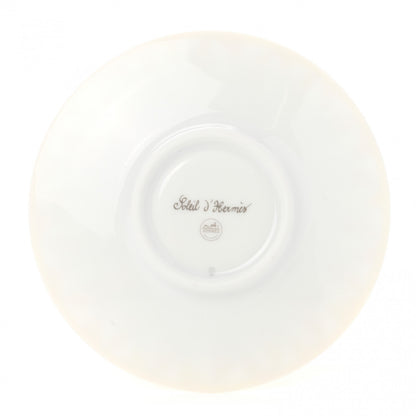Hermes Porcelain Soleil d'Hermes Coffee Cup and Saucer 5 of 9