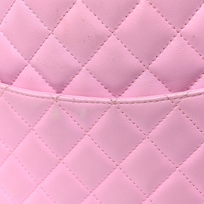 Chanel Calfskin Quilted Large Cambon Tote Pink Black 16 of 22