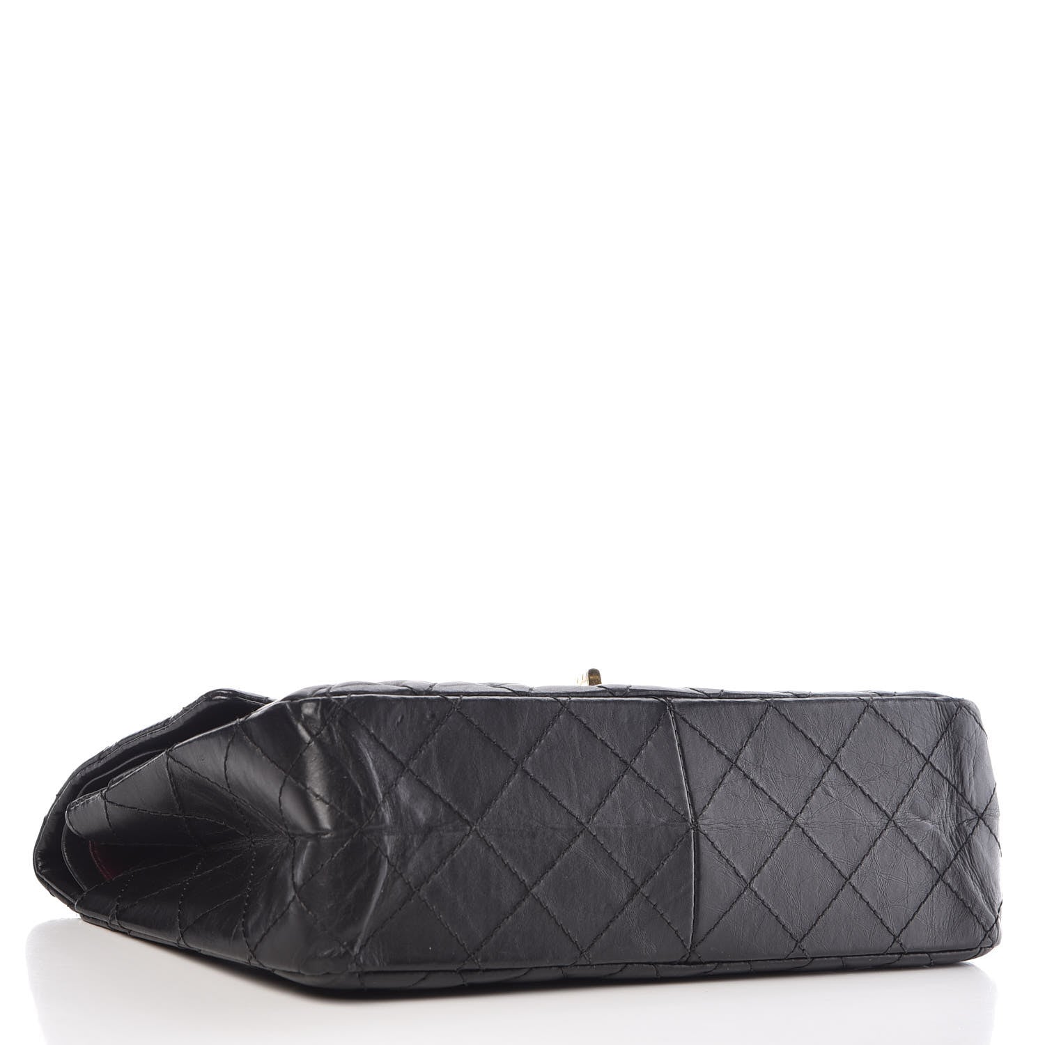 Chanel Aged Calfskin Quilted 2.55 Reissue 226 Flap Black 4 of 10