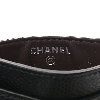 Chanel Caviar Quilted Card Holder Black 6 of 9