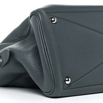 Hermes Taurillon Clemence Victoria II 35 Bleu Orage 8 of 14