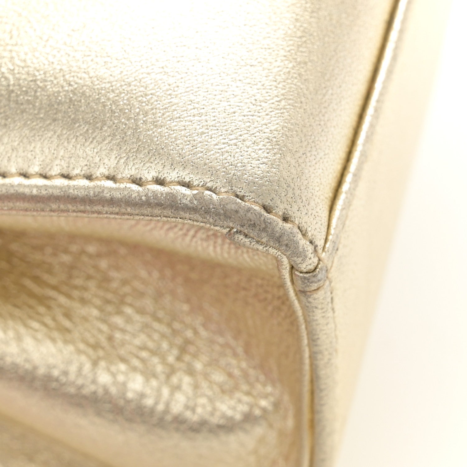 Chanel Lambskin Mini Kelly Flap Bag Gold 15 of 15