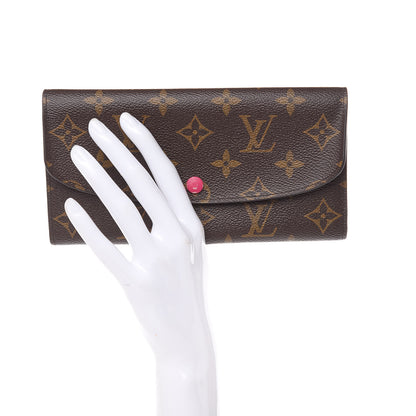 Louis Vuitton Monogram Emilie Wallet Hot Pink 2 of 10