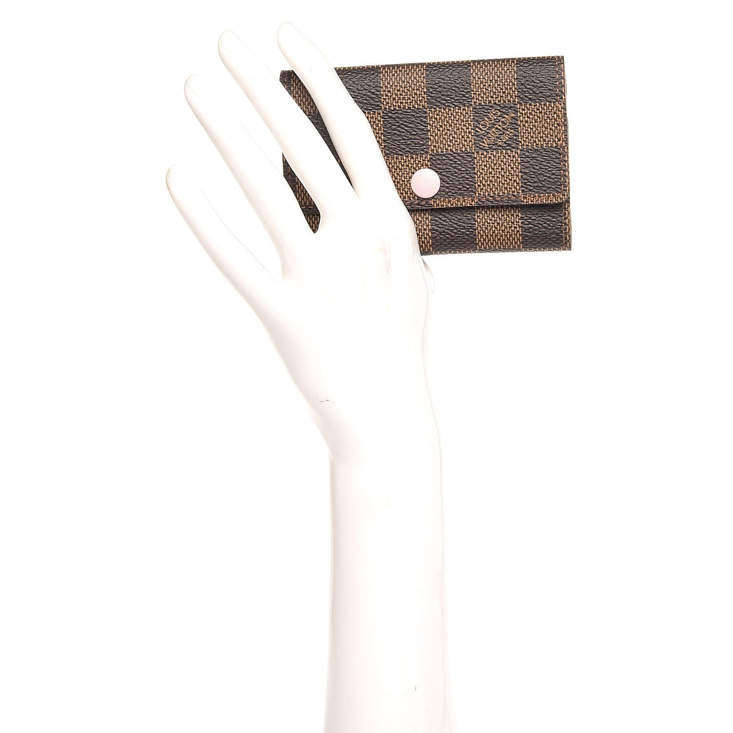 Louis Vuitton Damier Ebene Multicles 6 Key Holder Rose Ballerine 2 of 8