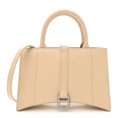Balenciaga Smooth Calfskin XS Hourglass East West Tote Light Beige 1 of 11