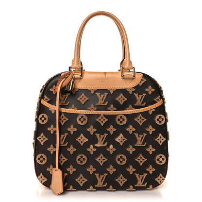 Louis Vuitton Monogram Tuffetage Deauville Cube Caramel 1 of 10
