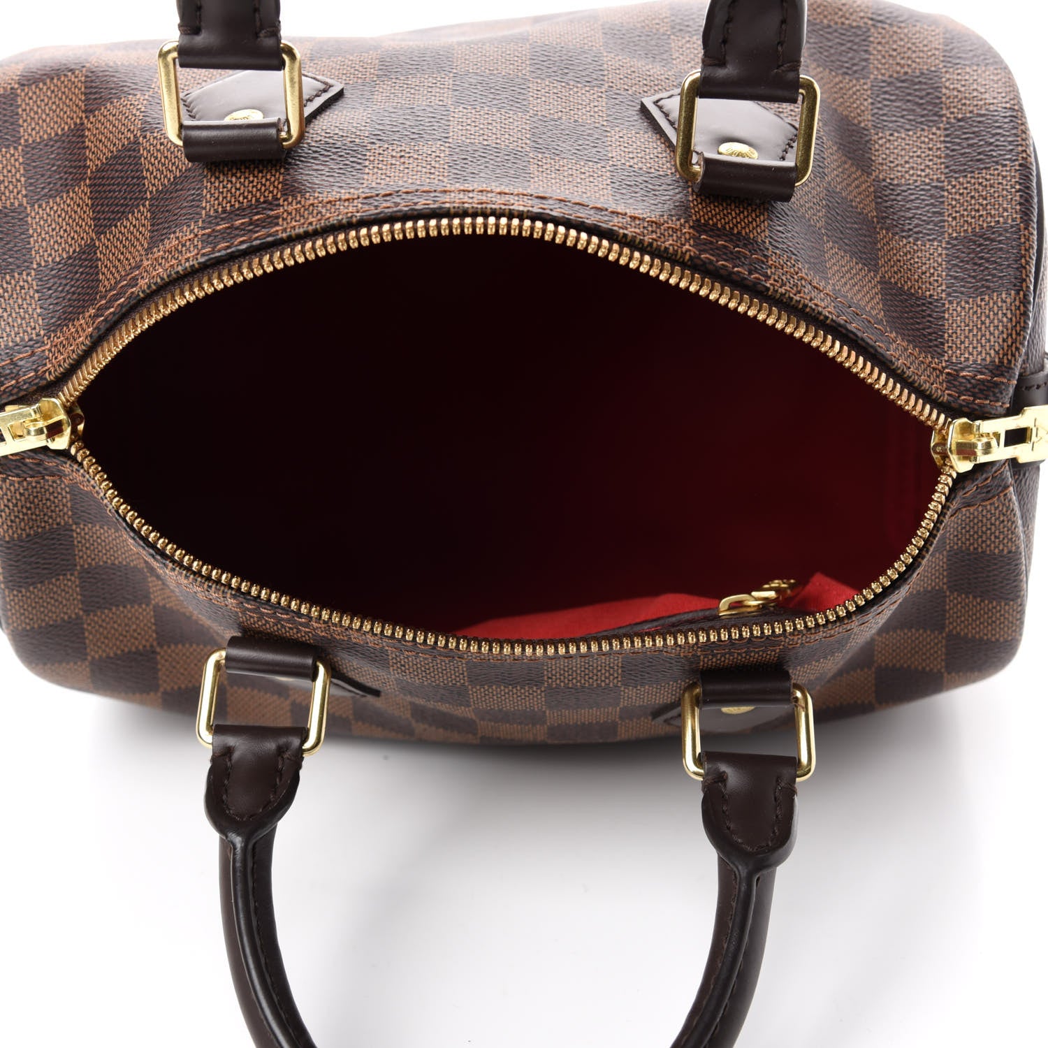 Louis Vuitton Damier Ebene Speedy Bandouliere 25 5 of 11
