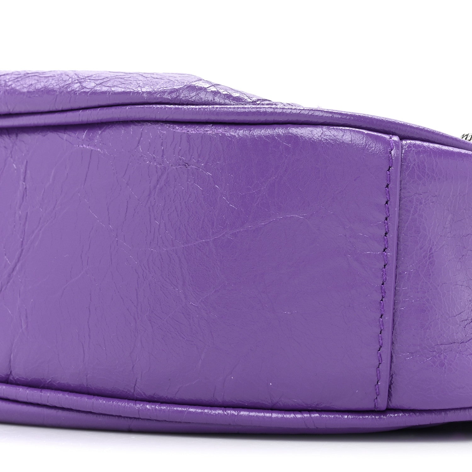 Balenciaga Agneau Arena Le Cagole Shoulder Bag XS Purple 8 of 10