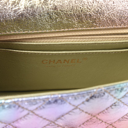 Chanel Metallic Goatskin Quilted Mini 2.55 Reissue Flap Multicolor 7 of 10