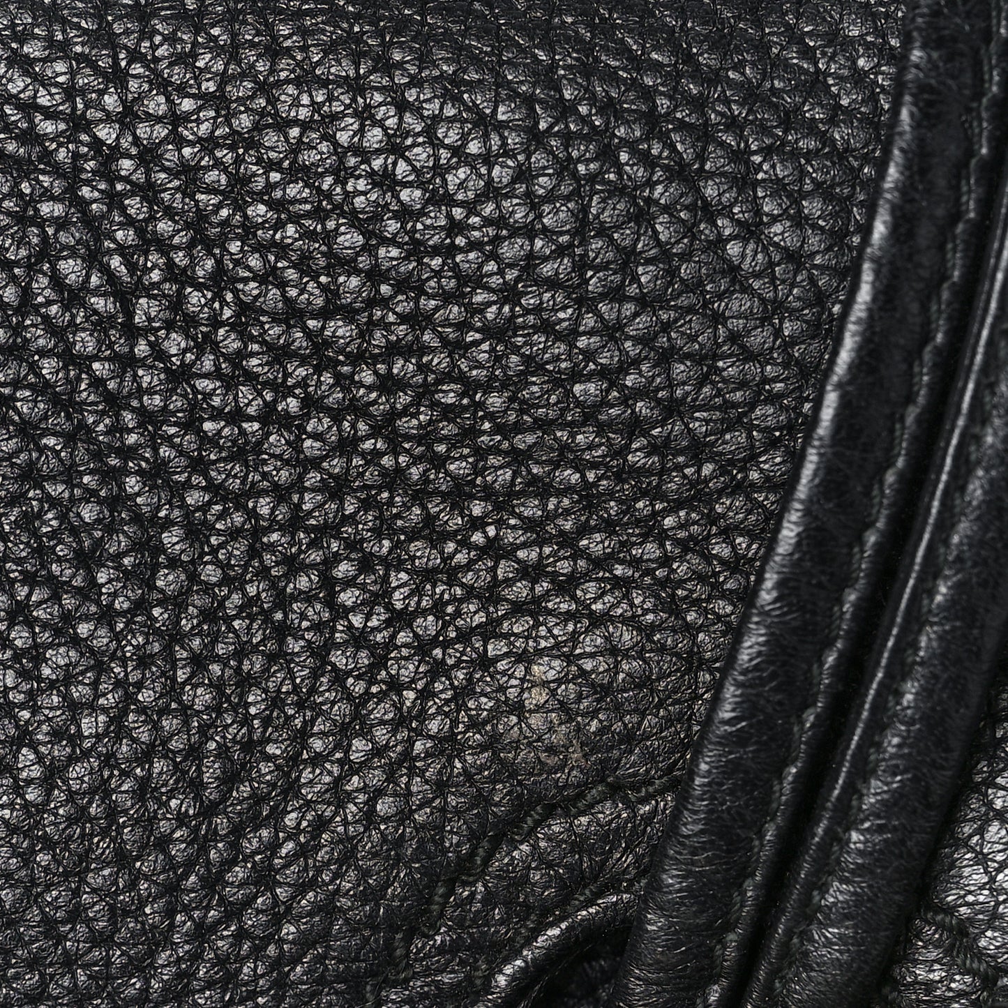 Calfskin Bamboo Croisette Evening Bag Black