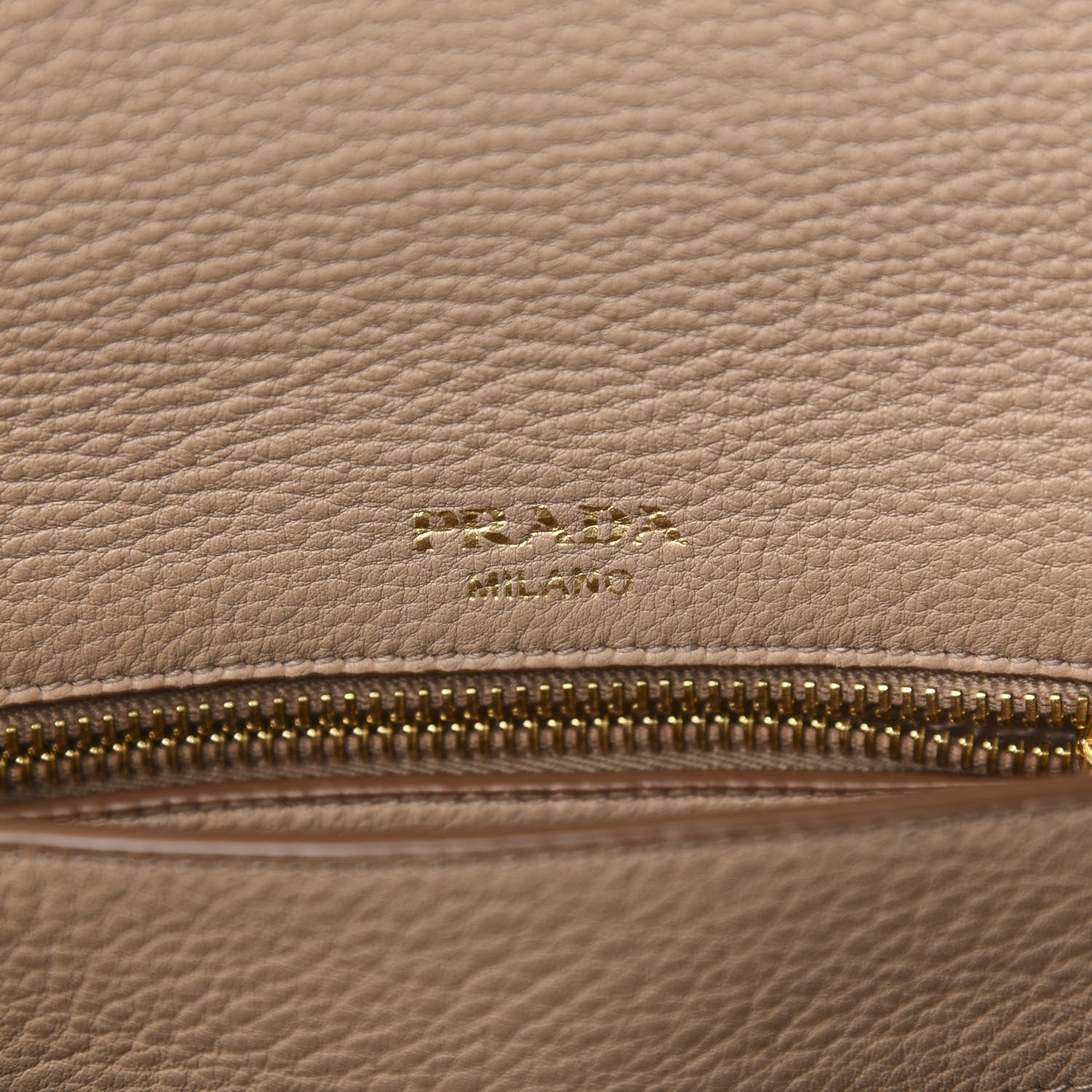 Prada Vitello Daino Crossbody Flap Argilla 6 of 10