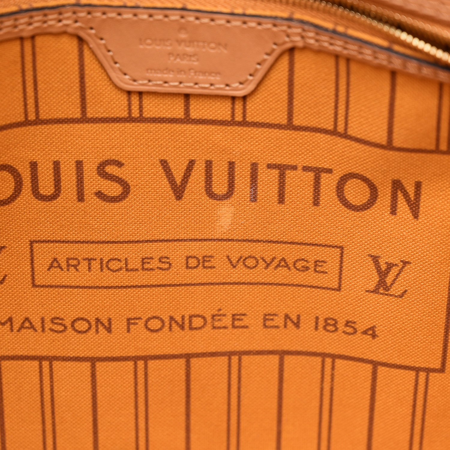 Louis Vuitton Damier Azur Braided Neverfull MM Orange 8 of 13