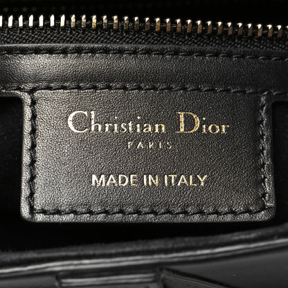 Christian Dior Calfskin Saddle Bag Black 6 of 12