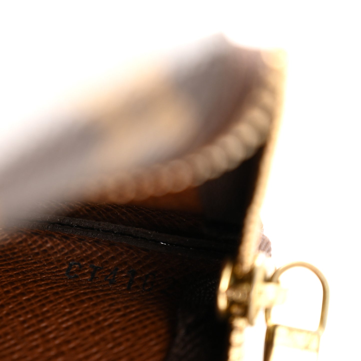 Monogram Key Pouch