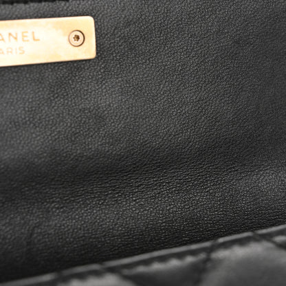 Chanel Lambskin Quilted CC Chic Gusset Wallet Black 10 of 18