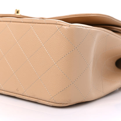 Chanel Caviar Quilted Jumbo Double Flap Beige Clair 9 of 14