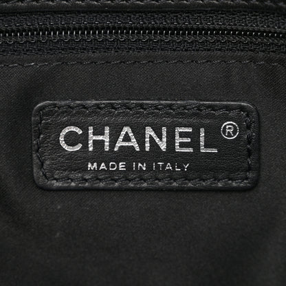 Chanel Lambskin Quilted Chanel 3 Large Accordion Flap Black 8 of 13