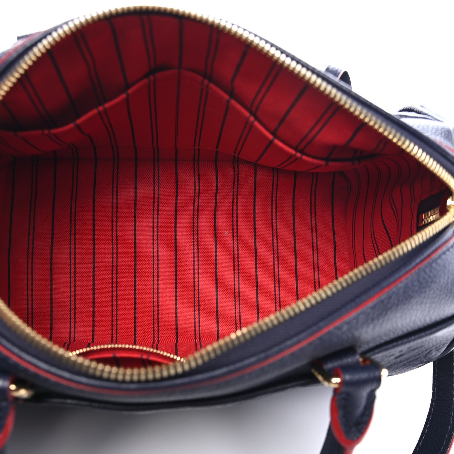 Louis Vuitton Empreinte Speedy Bandouliere 25 NM Marine Rouge 5 of 9