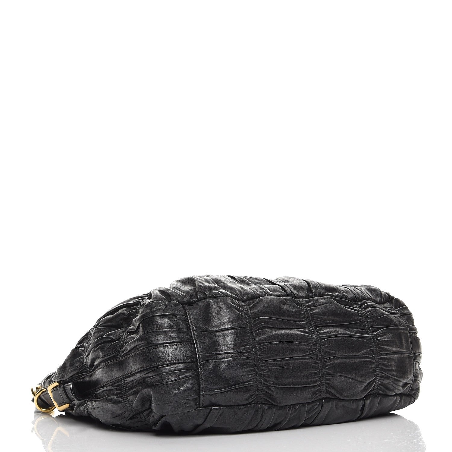 Prada Nappa Gaufre Hobo Nero Black 4 of 12