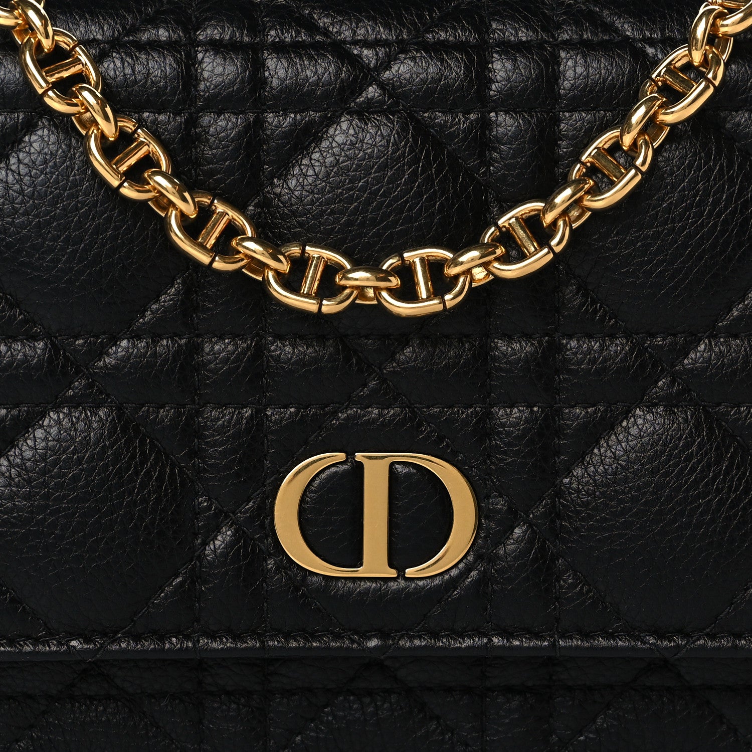 Christian Dior Supple Calfskin Caro Belt Bag Black 7 of 10