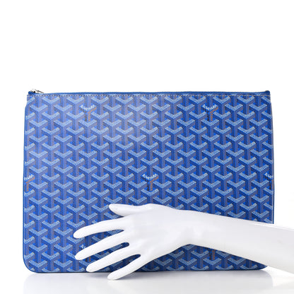 Goyard Goyardine Senat MGM Pocket Sky Blue 2 of 10