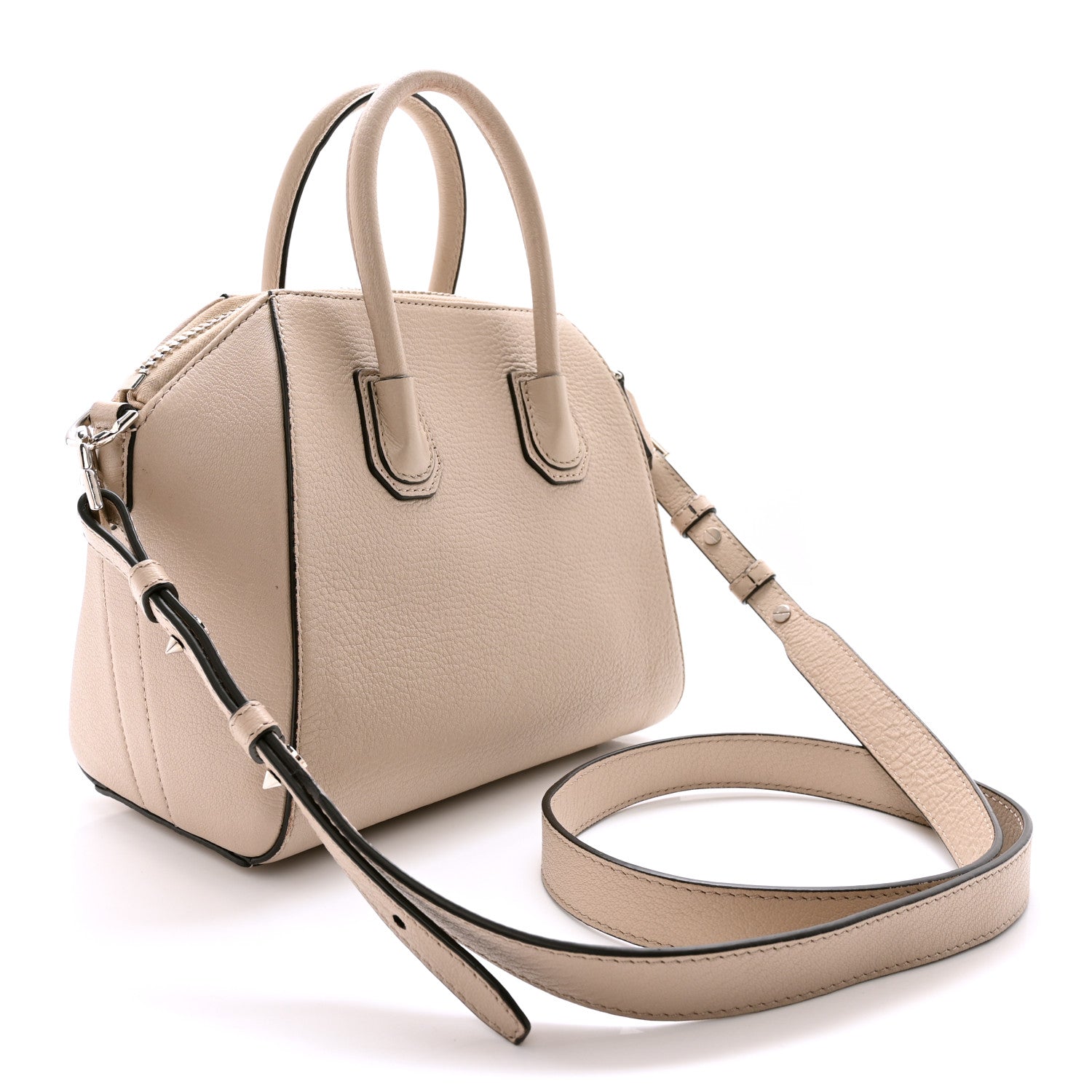 Givenchy Sugar Goatskin Mini Antigona Dune 3 of 17