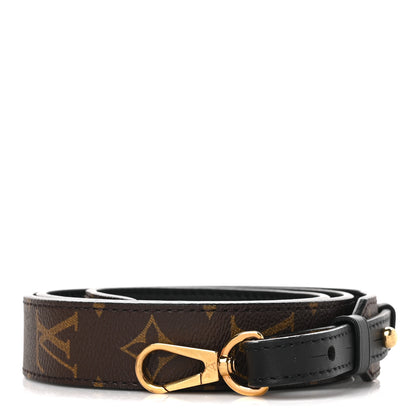 Louis Vuitton Monogram Bandouliere Shoulder Strap XL Black 1 of 6