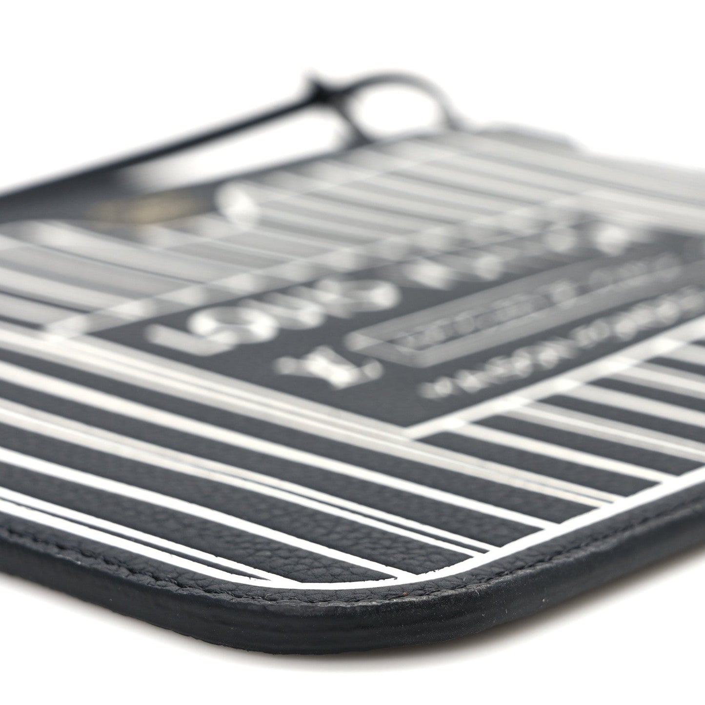 Calfskin Neverfull Inside Out MM Pochette Black