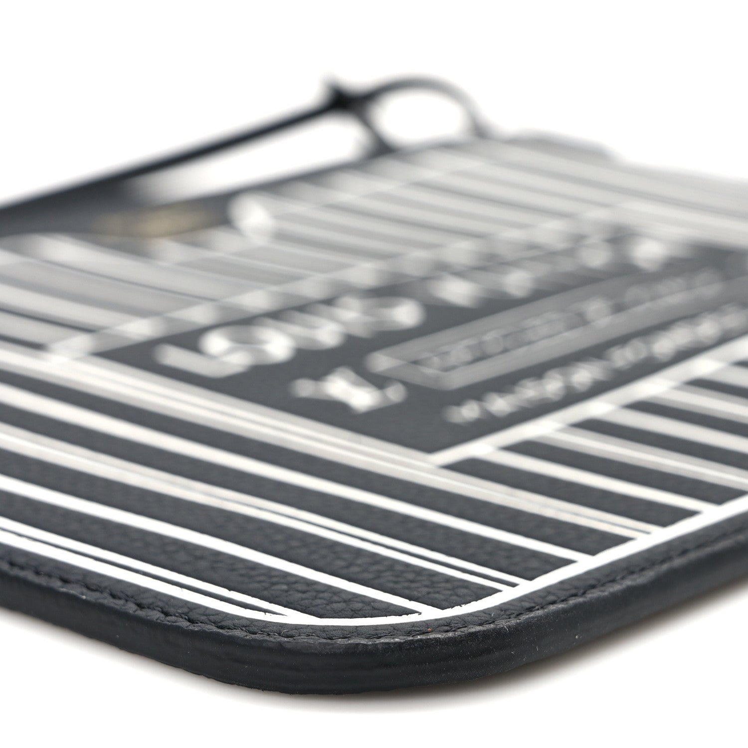 Louis Vuitton Calfskin Neverfull Inside Out MM Pochette Black 5 of 6