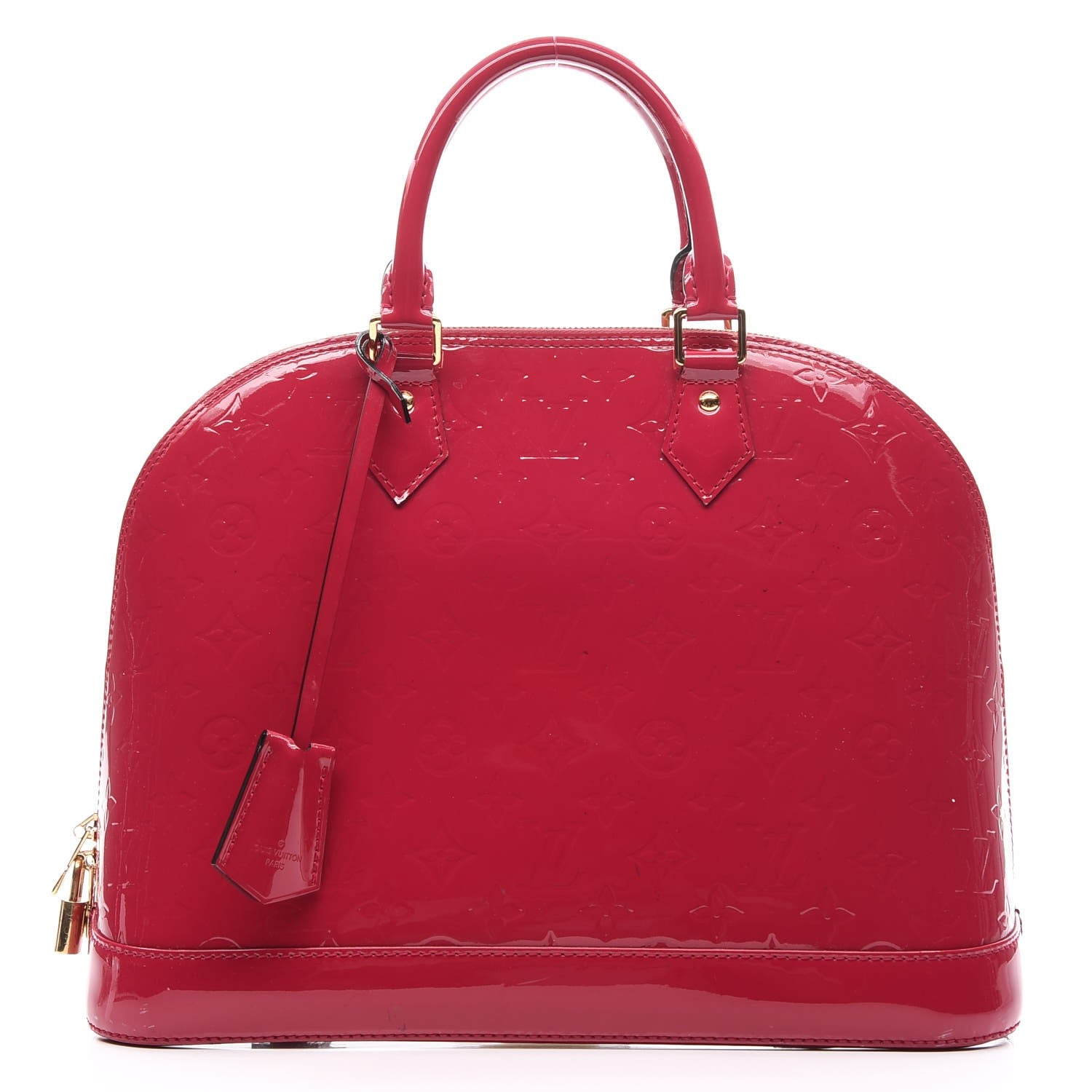 Louis Vuitton Vernis Alma MM Rose Indien 1 of 11