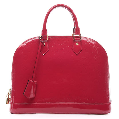Louis Vuitton Vernis Alma MM Rose Indien 1 of 11
