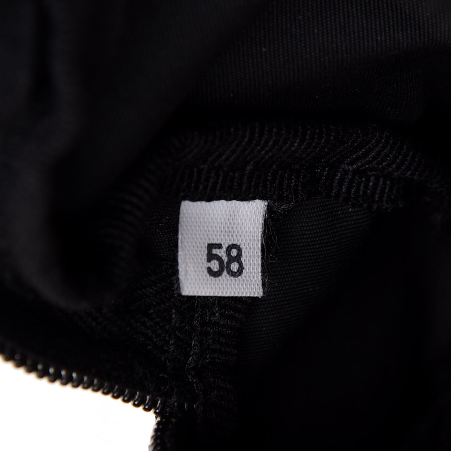 Tessuto Nylon Vela Cosmetic Pouch Black