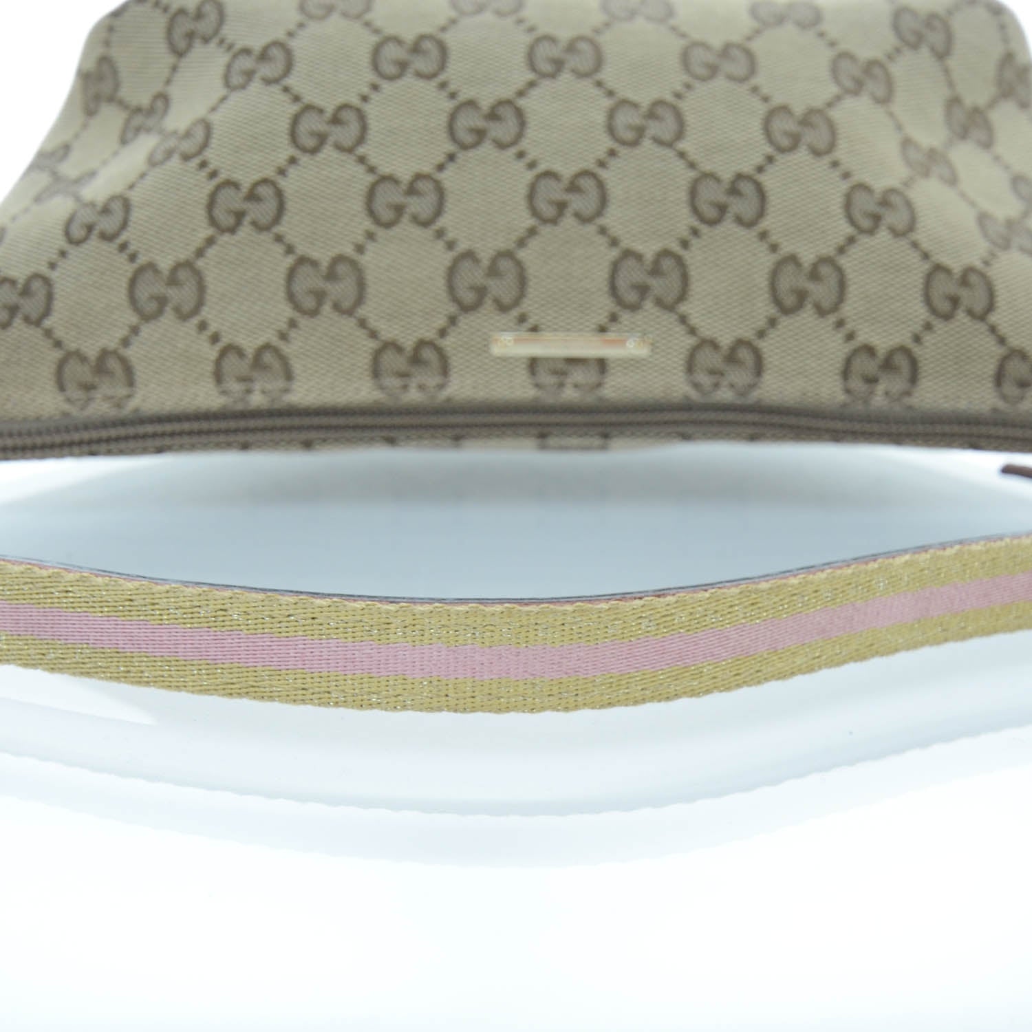 Gucci Monogram Boat Pochette Pink 6 of 12