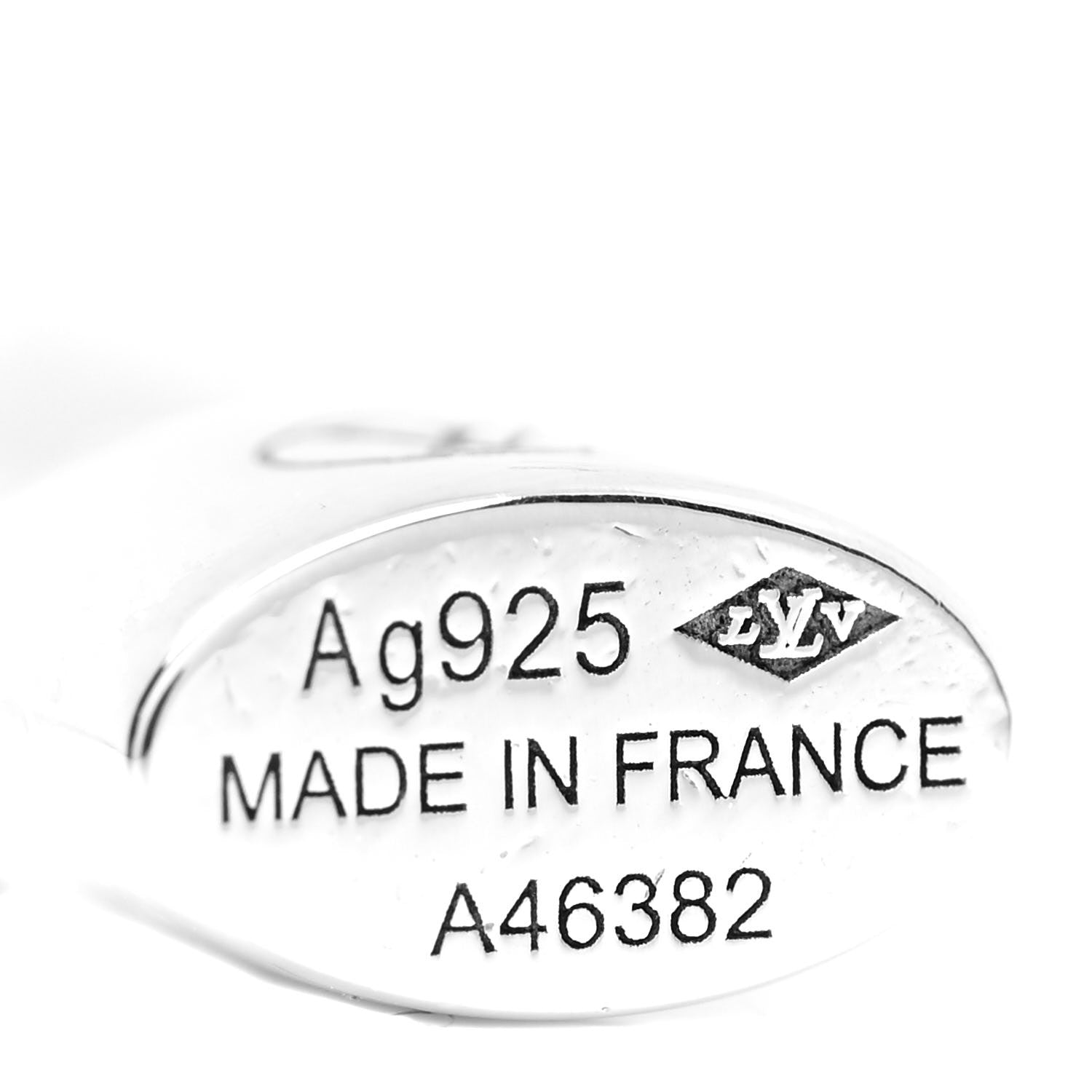 Louis Vuitton Sterling Silver Lockit Bracelet 3 of 3