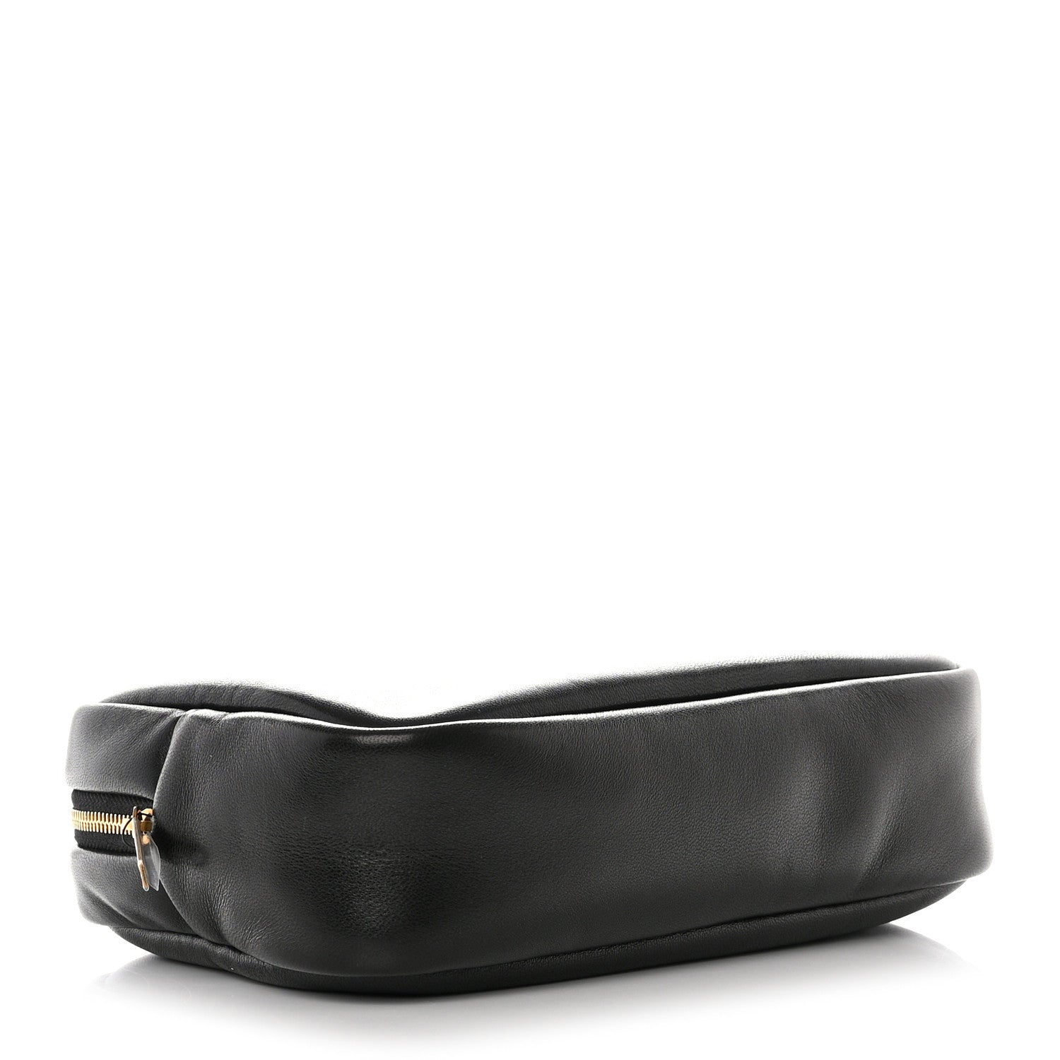 Saint Laurent Lambskin Calypso Cosmetic Case Black 4 of 8