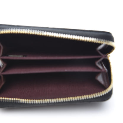 Chanel Caviar Quilted Zip Coin Purse Black 5 of 10