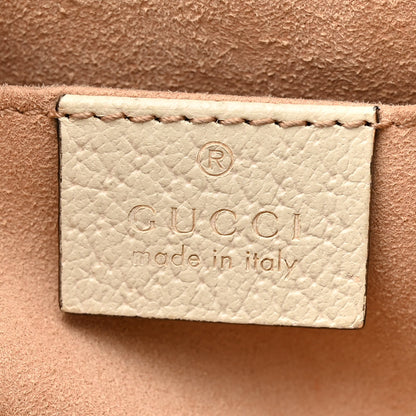 Gucci GG Supreme Monogram Flora Textured Calfskin Small Padlock Tote Beige Ebony Multicolor Mystic White 6 of 14