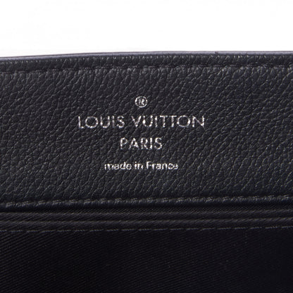 Louis Vuitton Calfskin Mechanical Flowers Lockme II Black White 8 of 11