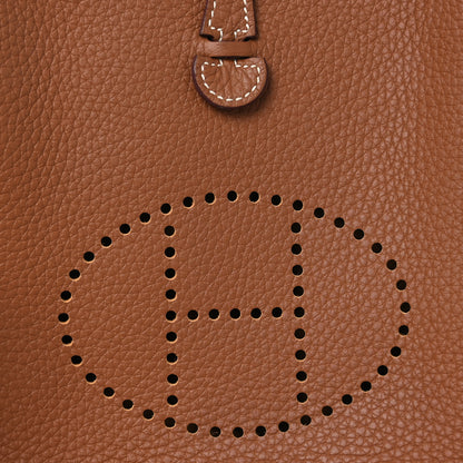 Hermes Taurillon Clemence Evelyne TPM Gold 8 of 13