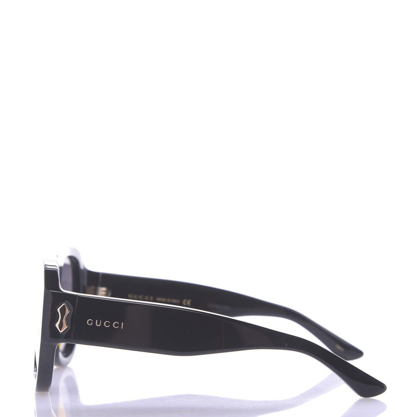 Acetate Aviator Sunglasses GG0668S Black