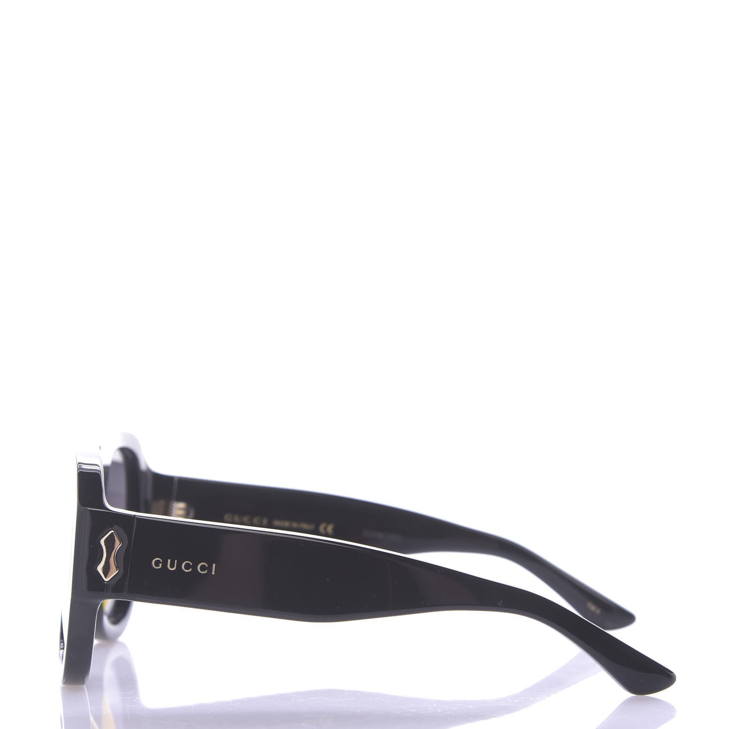 Gucci Acetate Aviator Sunglasses GG0668S Black 3 of 7