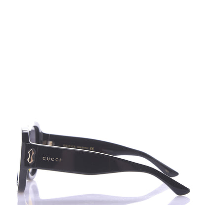 Gucci Acetate Aviator Sunglasses GG0668S Black 3 of 7