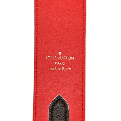 Louis Vuitton Monogram Bandouliere Shoulder Strap Red 3 of 6