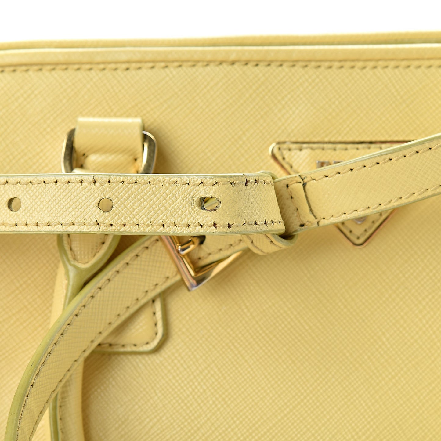 Saffiano Lux Large Open Promenade Tote Ginestra