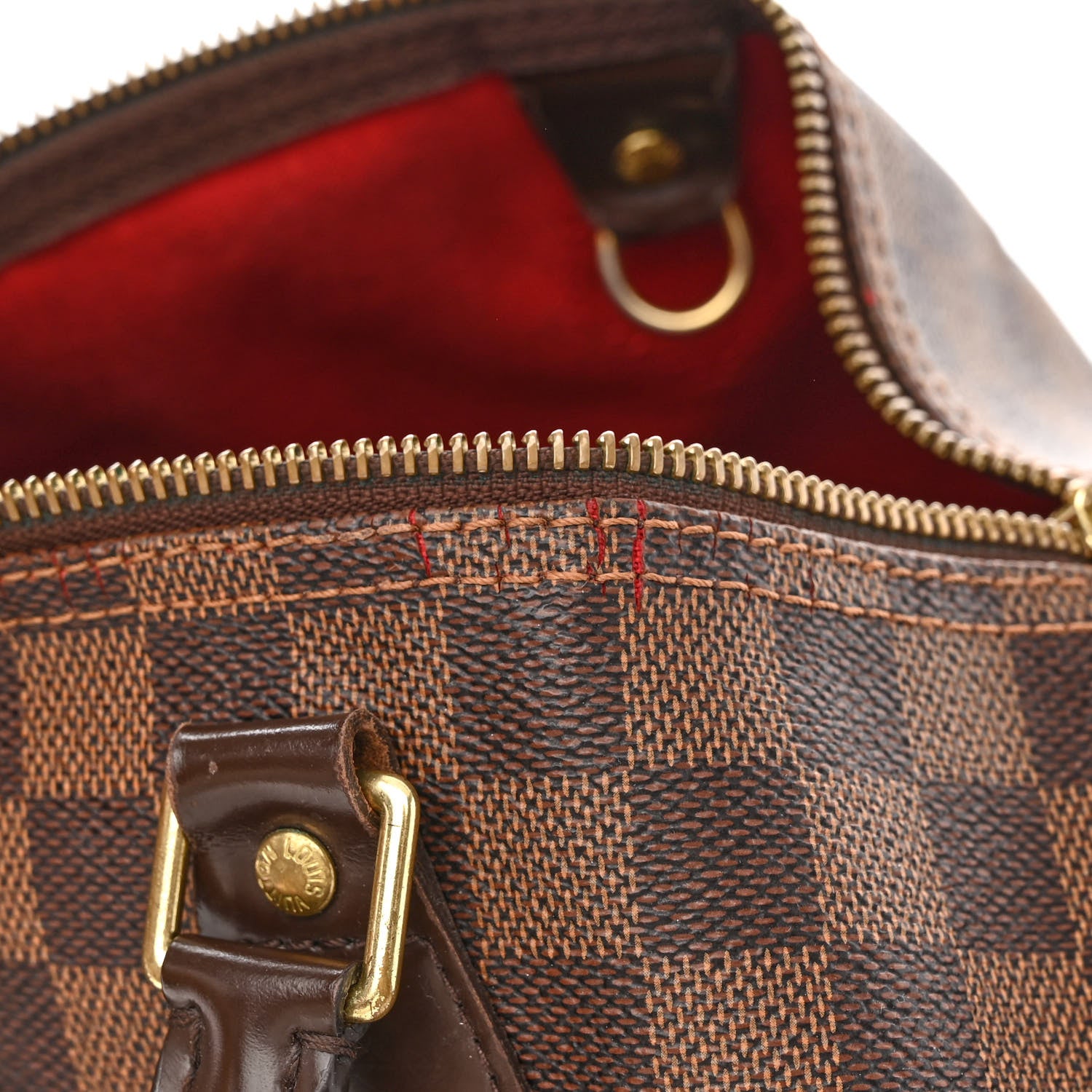 Louis Vuitton Damier Ebene Speedy 35 14 of 16