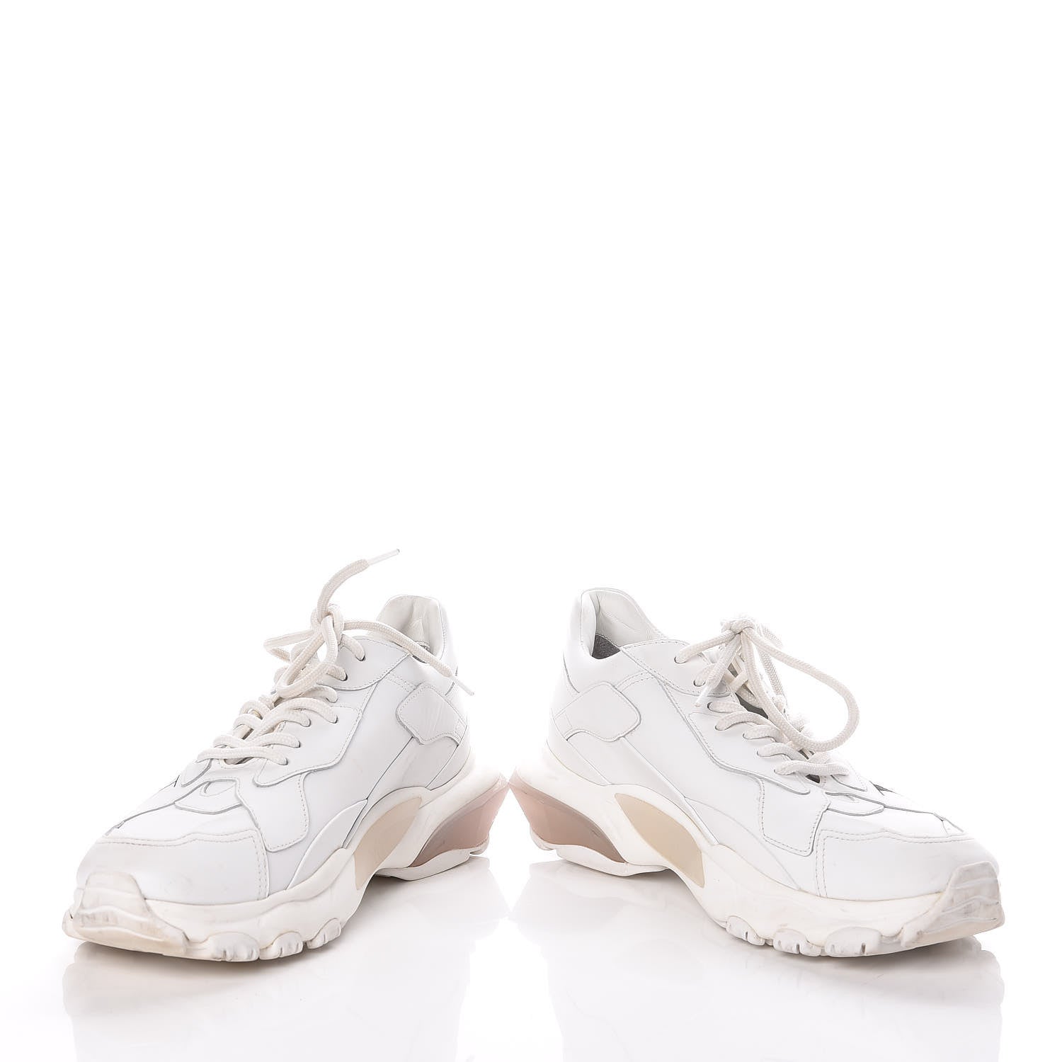 Valentino Garavani Calfskin VLTN Mens Bounce Sneakers 42 White 6 of 21