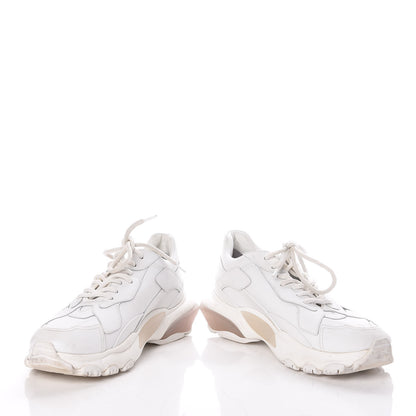 Valentino Garavani Calfskin VLTN Mens Bounce Sneakers 42 White 6 of 21