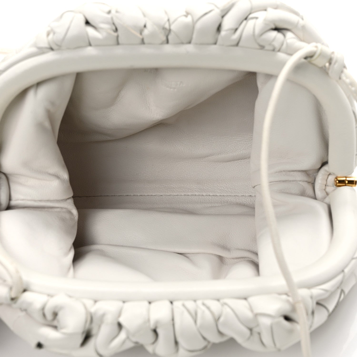 Bottega Veneta Nappa Intrecciato The Mini Pouch Chalk 5 of 8