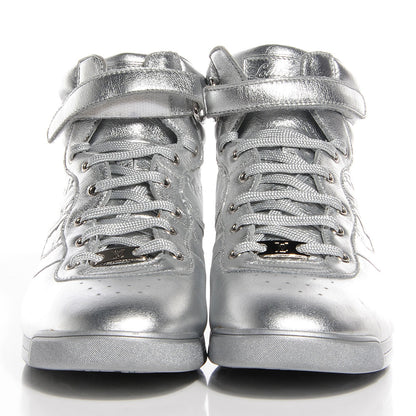 Louis Vuitton Empreinte Hightop Sneakers 36 Silver 2 of 7