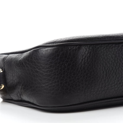 Gucci Pebbled Calfskin Small Soho Disco Bag Black 6 of 10